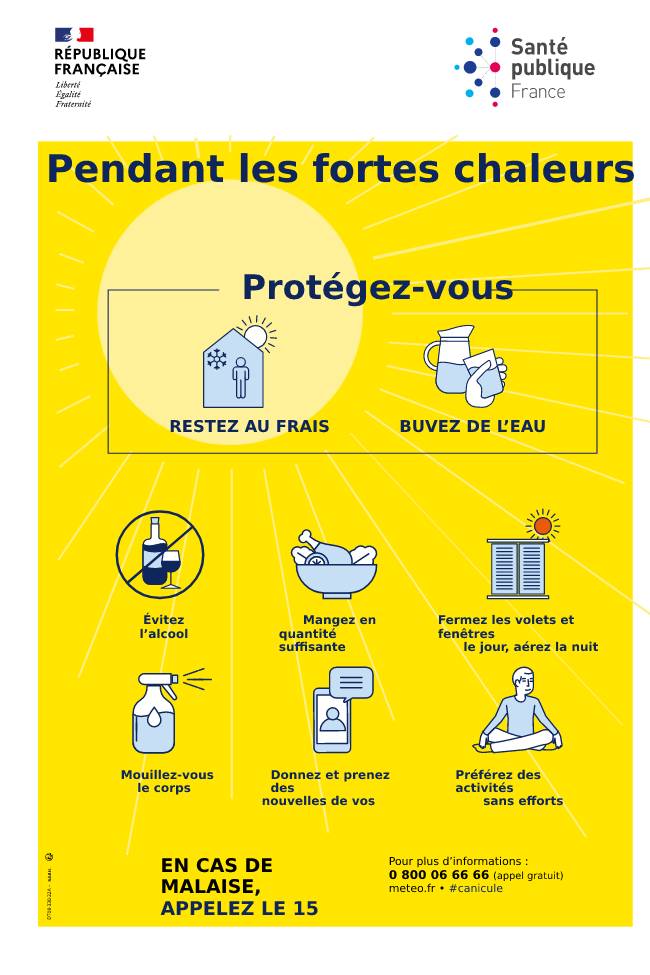 recommandations gestes canicule